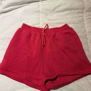 Women's Pink Casual Shorts